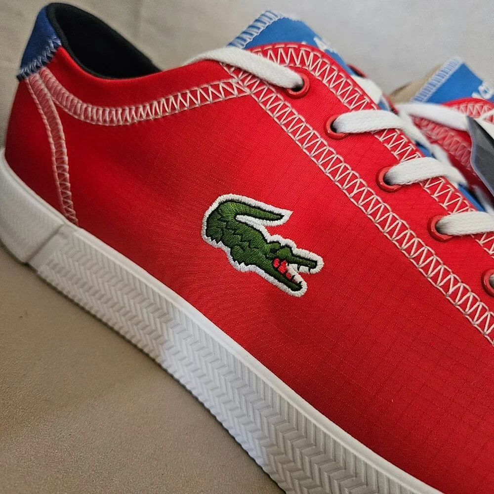 Lacoste Mens Gripshot Sneaker Size 11 NEW with box No Longer Available Anywhere - Picture 3 of 4